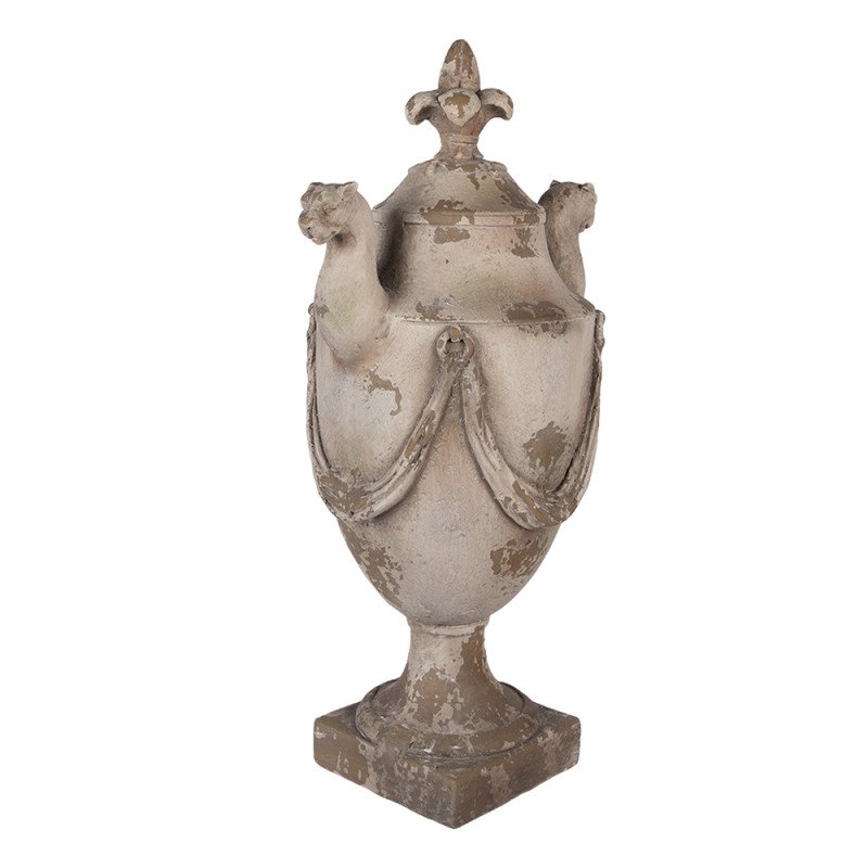 Clayre & Eef Décoration Ornement 35x25x65 cm Beige Céramique