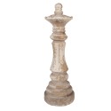 Clayre & Eef Ornamento decorativo Ø 13x40 cm Beige Ceramica Clayre & Eef Ornamento decorativo Ø 13x40 cm Beige Ceramica