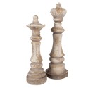Clayre & Eef Ornamento decorativo Ø 13x40 cm Beige Ceramica Clayre & Eef Ornamento decorativo Ø 13x40 cm Beige Ceramica