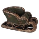Clayre & Eef Weihnachtsdekorationsfigur Schlitten 35x23x21 cm Grün Keramik Clayre & Eef Weihnachtsdekorationsfigur Schlitten 35x23x21 cm Grün Keramik