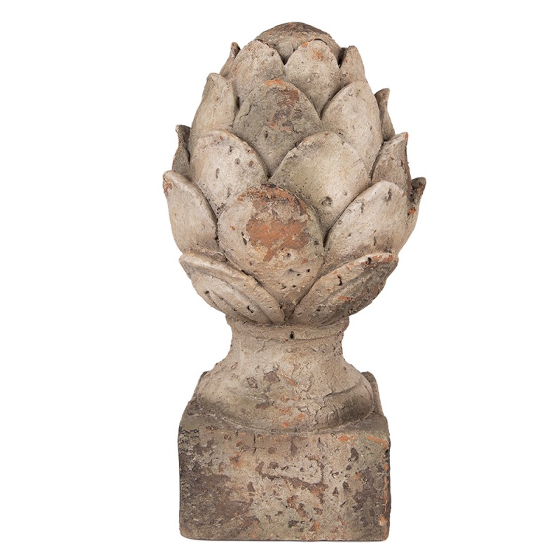 Clayre & Eef Ornamento decorativo Ø 19x35 cm Beige Ceramica Clayre & Eef Ornamento decorativo Ø 19x35 cm Beige Ceramica