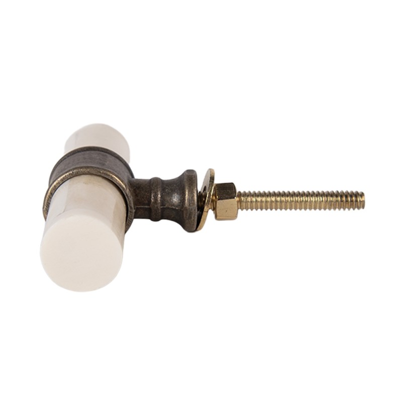 Clayre & Eef Pomello 6 cm Beige Metallo