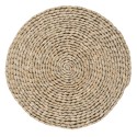 Clayre & Eef Placemat Ø 35x1 cm Brown Yellow Seagrass