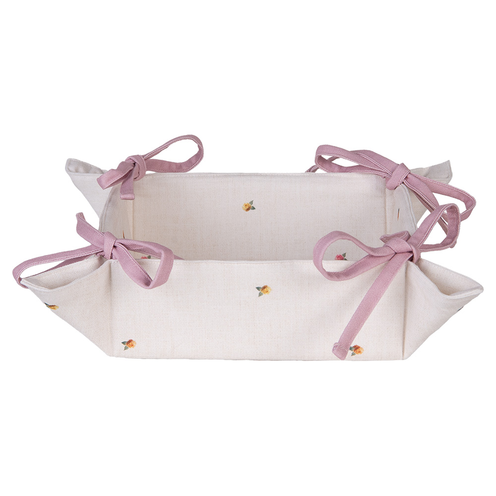 Clayre & Eef Broodmand 35x35x8 cm Beige Katoen afbeelding