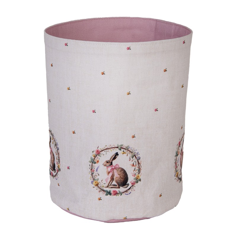 Clayre & Eef Broodmand Ø 15x16 cm Beige Katoen