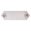 Clayre & Eef Table Runner 50x160 cm Beige Cotton