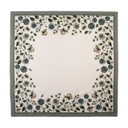 Clayre & Eef Nappe 100x100 cm Beige Coton