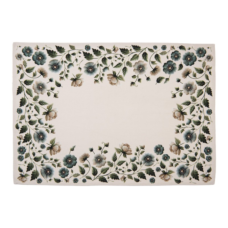 Clayre & Eef Theedoek 50x70 cm Beige Katoen