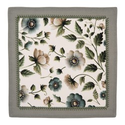 Clayre & Eef Servetten Katoen Set van 6 40x40 cm Beige Katoen