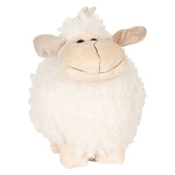 Clayre & Eef Decorative Plush Toy Sheep 20 cm White Polyester