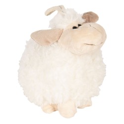 Clayre & Eef Decorative Plush Toy Sheep 20 cm White Polyester