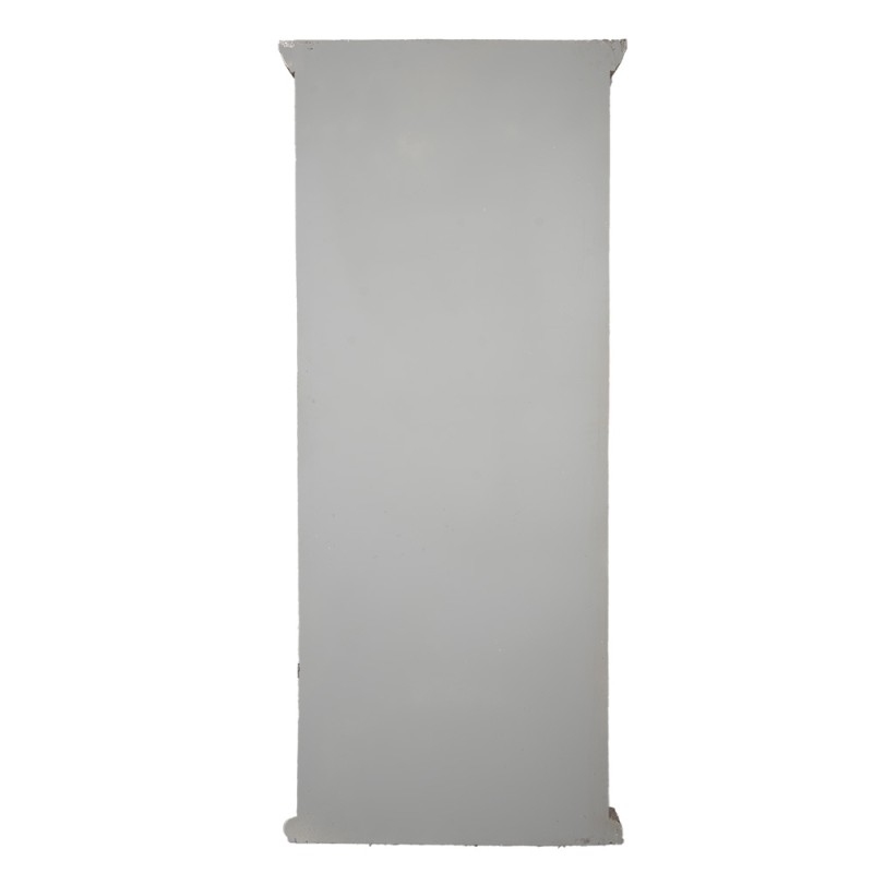 Clayre & Eef Bücherschrank 80x36x195 cm Grau Holz