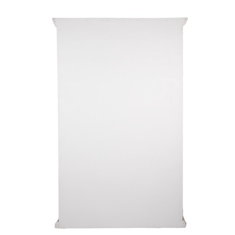 Clayre & Eef Bücherschrank 116x36x195 cm Weiß Holz