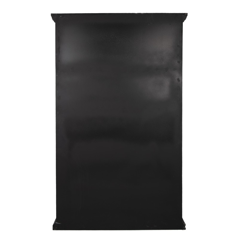 Clayre & Eef Bücherschrank 116x36x195 cm Schwarz Holz