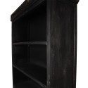 Clayre & Eef Bücherschrank 116x36x195 cm Schwarz Holz