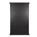 Clayre & Eef Bücherregal mit Verstellbaren Einlegeböden 116x36x195 cm Schwarz Holz