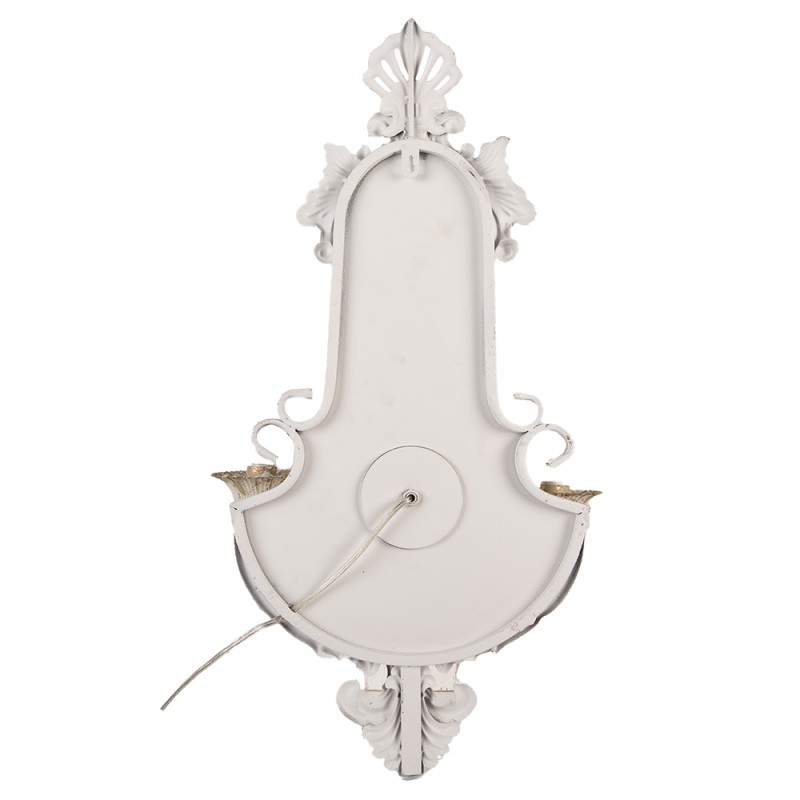 Clayre & Eef Wandleuchte 40x18x70 cm Beige Grün Metall