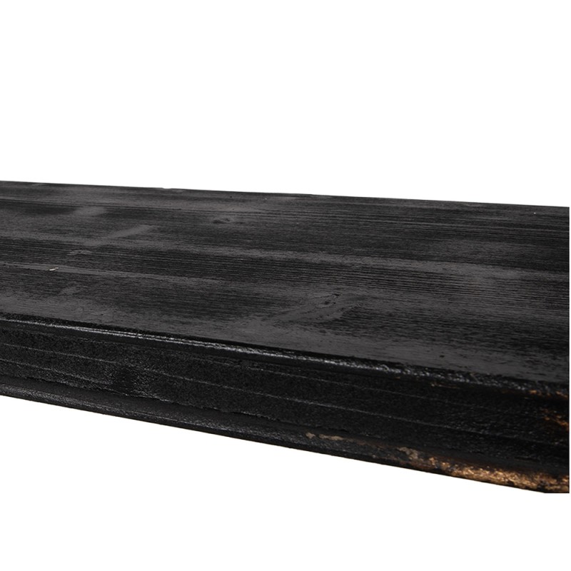 Clayre & Eef Kast 110x40x210 cm Zwart Hout