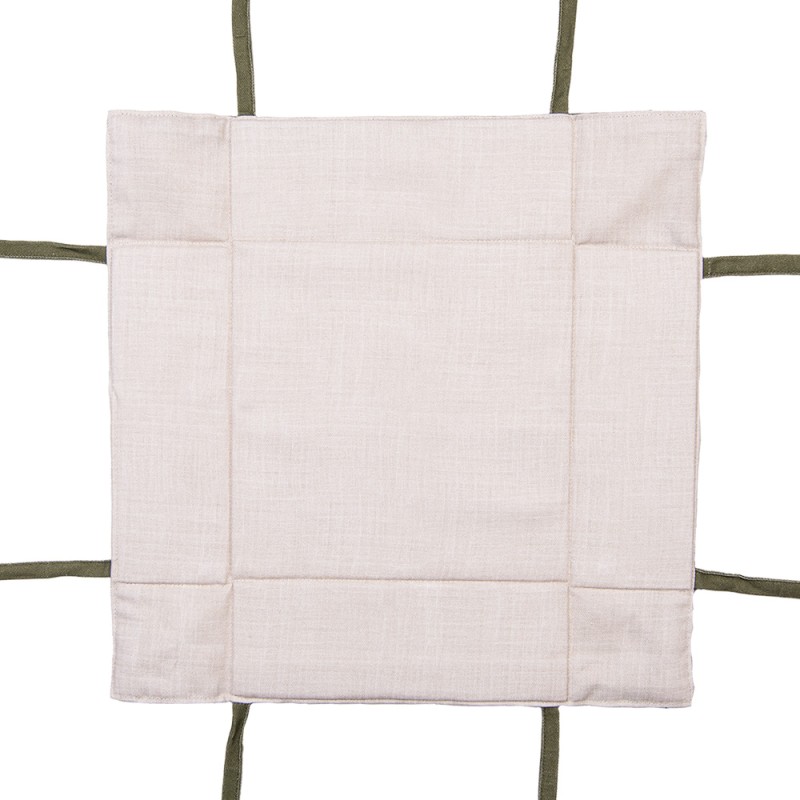 Clayre & Eef Broodmand 35x35x8 cm Beige Katoen