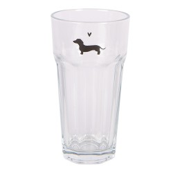 Clayre & Eef Waterglas 320 ml Transparant Glas