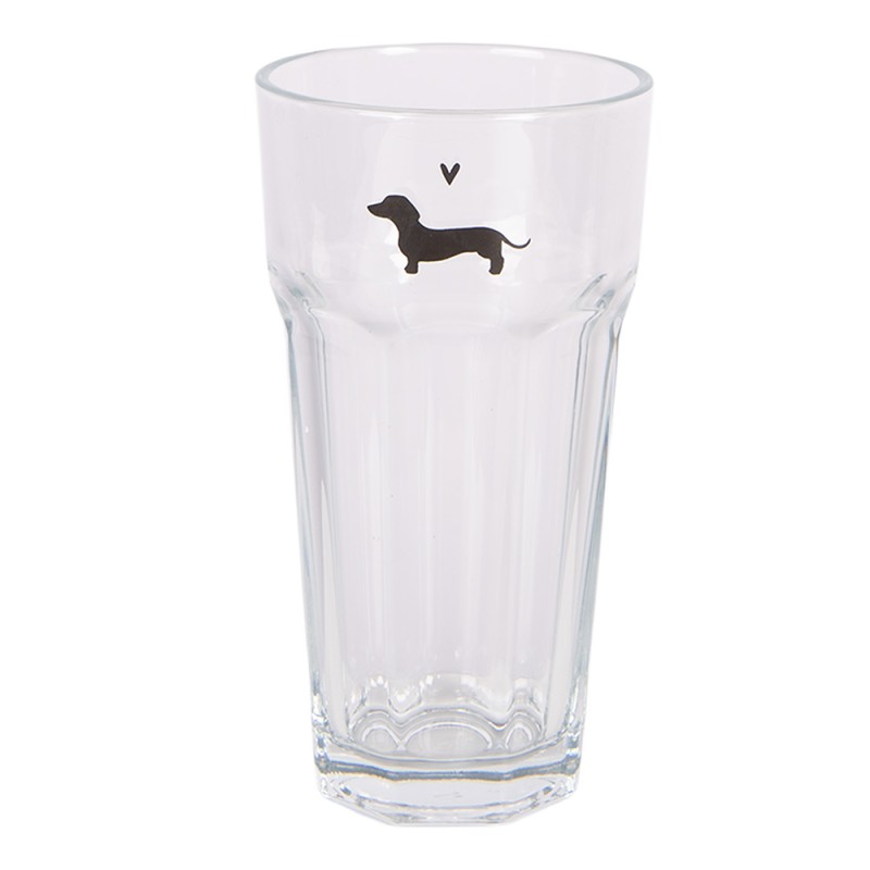 Clayre & Eef Waterglas 320 ml Transparant Glas