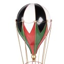 Clayre & Eef Christmas Decoration Figurine Hot Air Balloon Ø 26x62 cm Red Metal