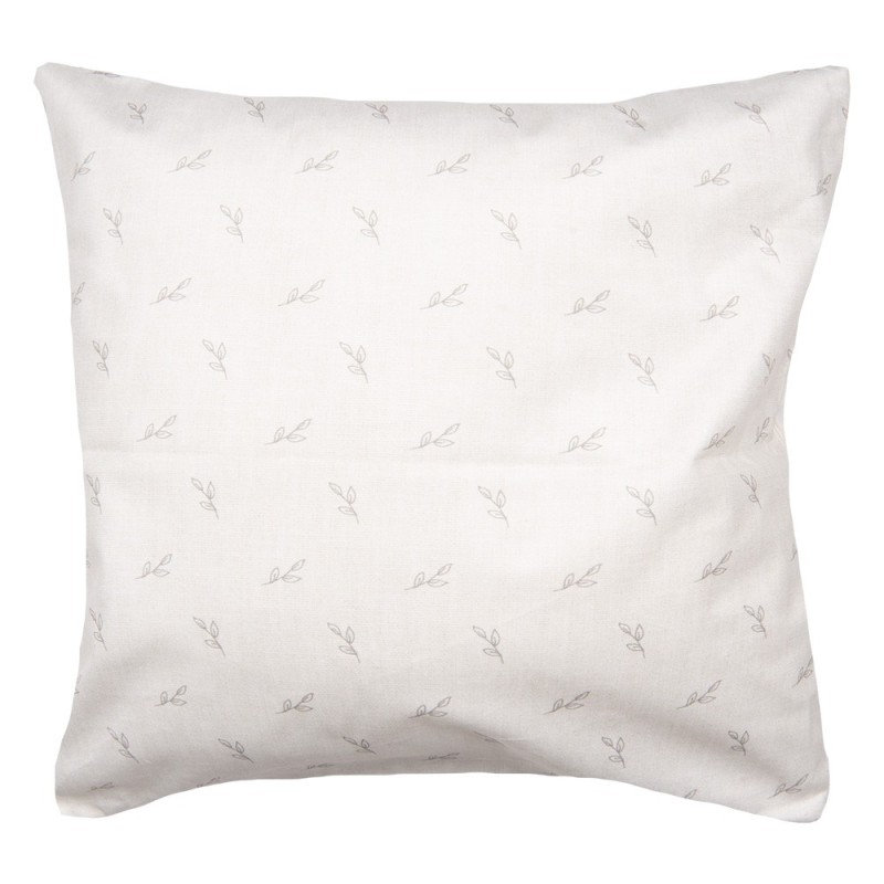 Clayre & Eef Lot de 2 housses de coussin 45x45 cm Beige Polyester Lapin