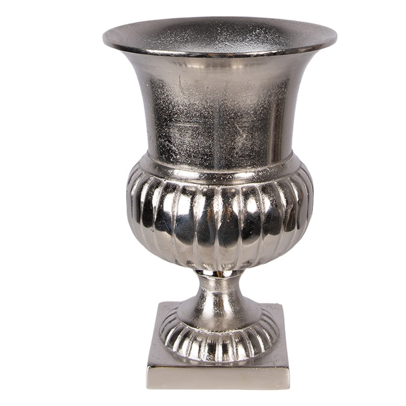Clayre & Eef Vaso Ø 20x29 cm Color argento Alluminio