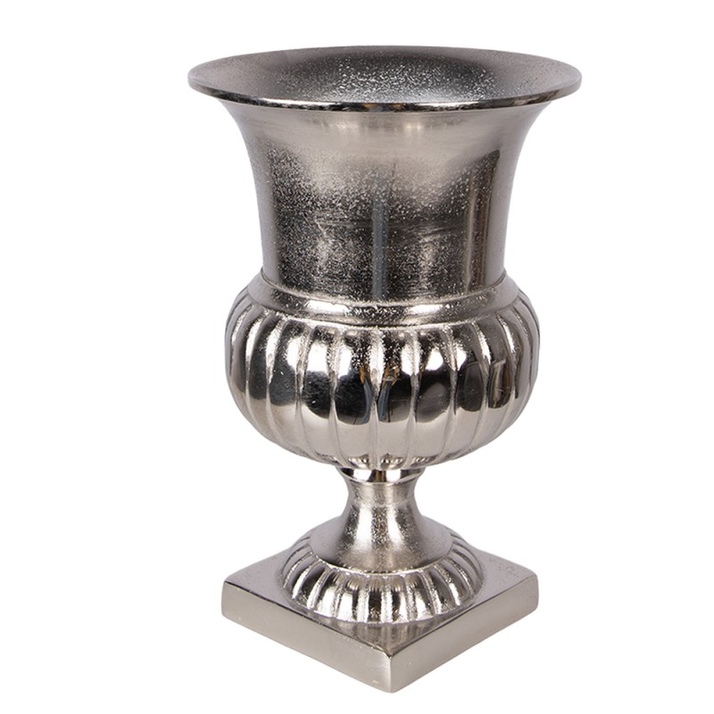 Clayre & Eef Vaso Ø 20x29 cm Color argento Alluminio