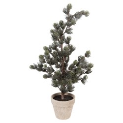 Clayre & Eef Artificial Plant 30x30x65 cm Green Plastic
