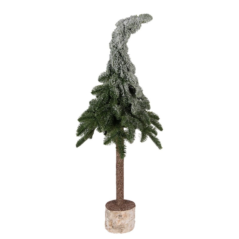 Clayre & Eef Mini Artificial Christmas Tree Ø 30x90 cm Green Plastic