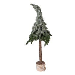Clayre & Eef Mini Artificial Christmas Tree Ø 30x90 cm Green Plastic