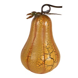 Clayre & Eef Decorative Figurine Pumpkin Ø 28x47 cm Orange Metal