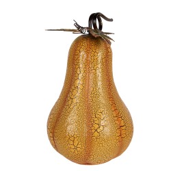 Clayre & Eef Decorative Figurine Pumpkin Ø 28x47 cm Orange Metal