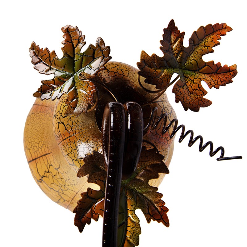 Clayre & Eef Decorative Figurine Pumpkin Ø 28x47 cm Orange Metal