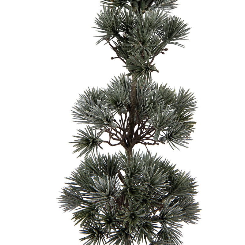 Clayre & Eef Mini Artificial Christmas Tree 14x14x60 cm Green Wood