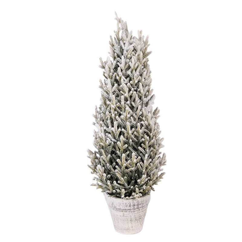 Clayre & Eef Artificial Plant Ø 27x70 cm Green Plastic