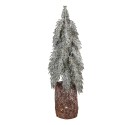 Clayre & Eef Mini Artificial Christmas Tree Ø 12x32 cm Green Wood