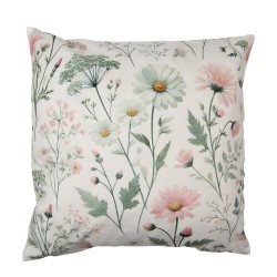 Clayre & Eef Cushion Cover 45x45 cm Beige Polyester