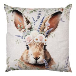 Clayre & Eef Housse de coussin 45x45 cm Beige Polyester