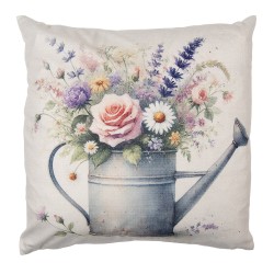 Clayre & Eef Housse de coussin 45x45 cm Beige Polyester