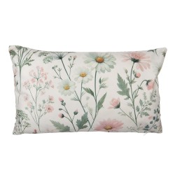 Clayre & Eef Housse de coussin 35x50 cm Beige Polyester