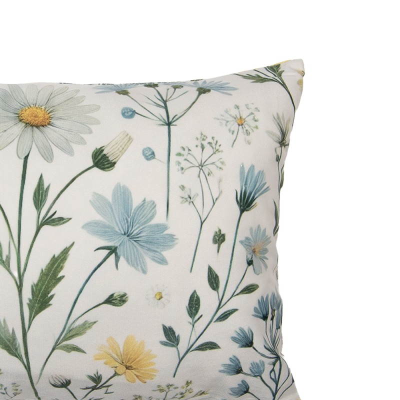 Clayre & Eef Kussenhoes 35x50 cm Beige Polyester