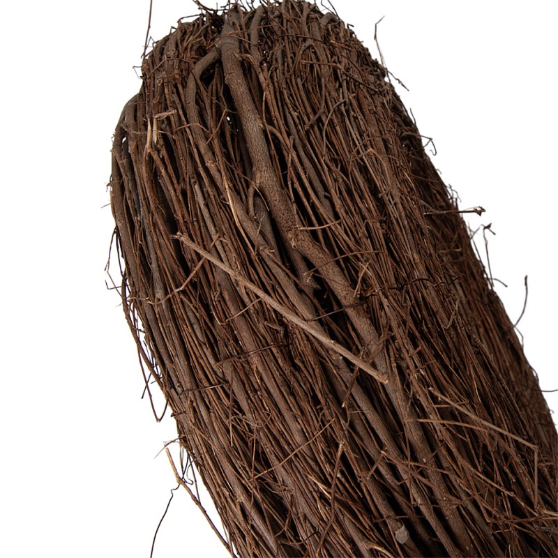 Clayre & Eef Couronne Ø 60x18 cm Marron Rotin