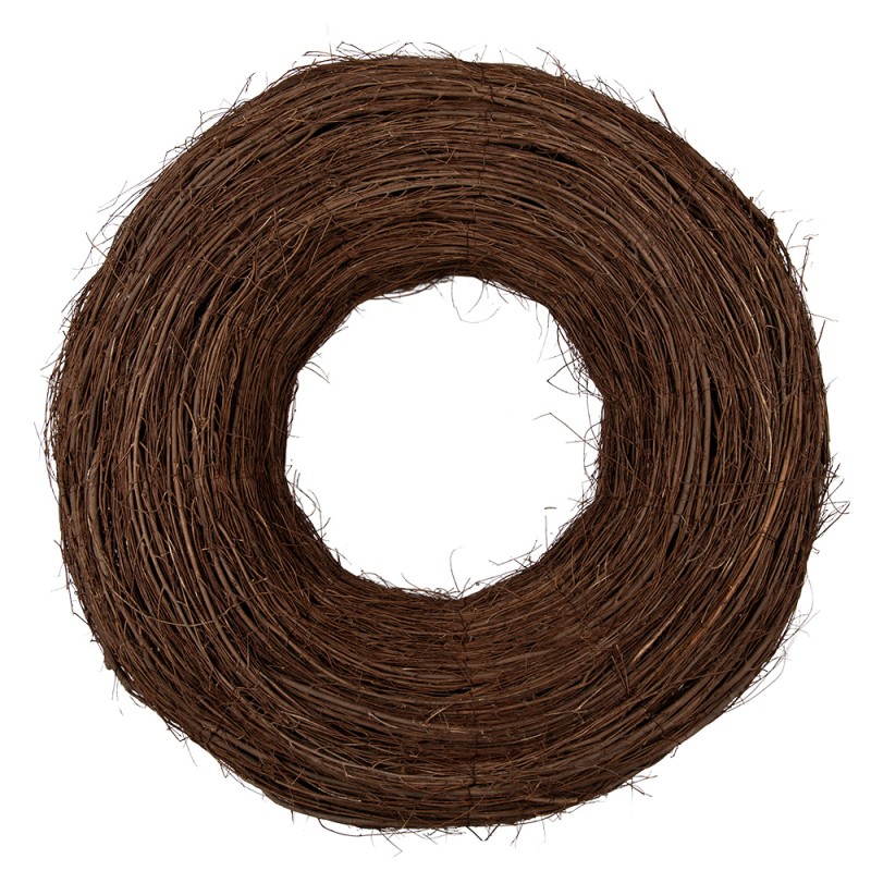 Clayre & Eef Couronne Ø 80x22 cm Marron Rotin