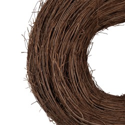 Clayre & Eef Couronne Ø 80x22 cm Marron Rotin