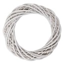 Clayre & Eef Couronne Ø 40x7 cm Blanc Rotin