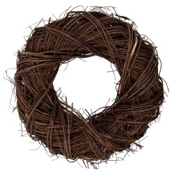 Clayre & Eef Couronne Ø 35x9 cm Marron Rotin