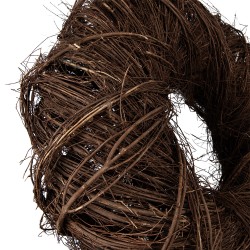 Clayre & Eef Couronne Ø 50x13 cm Marron Rotin