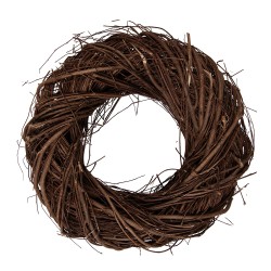 Clayre & Eef Couronne Ø 25x7 cm Marron Rotin